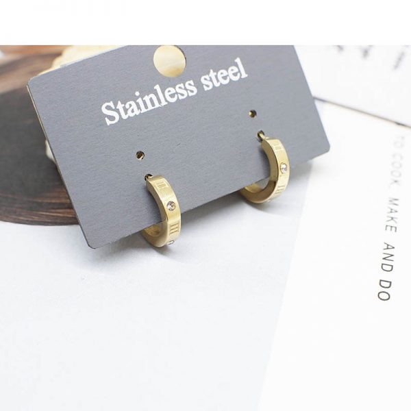 Hoop Earrings C Shaped
