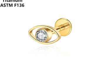 flat back cartilage earrings